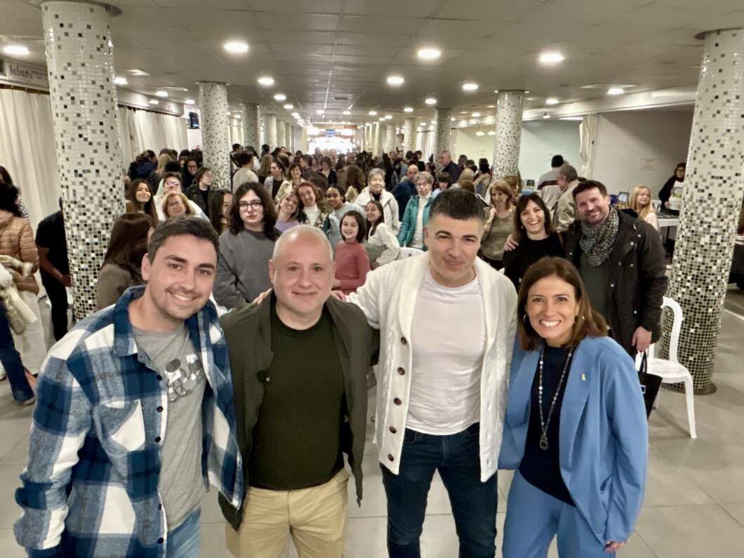 Eloy Moreno en la Fira del Llibre a Almassora