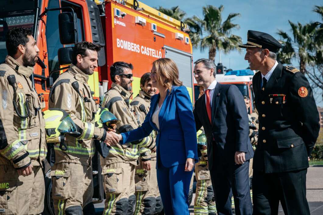 Celebración de la fiesta del patrón de los bomberos de Castellón