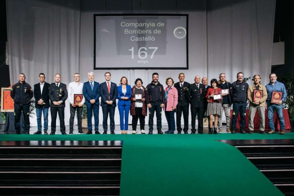 Celebración de la fiesta del patrón de los bomberos de Castellón