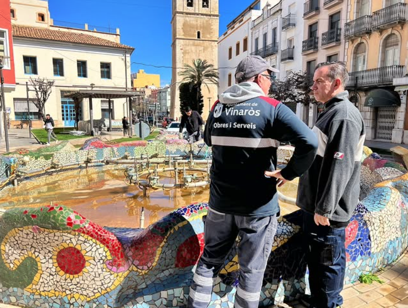 fuentes, arreglos, ornamentales, vinaros