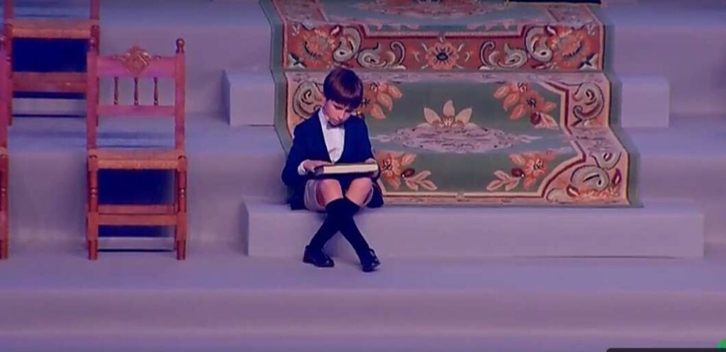 Galanía de la reina infantil Castellón 2026 Ana Colón