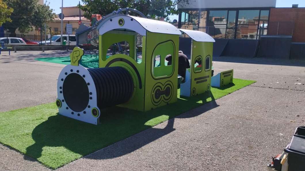 Foto trenet escape park Betxí