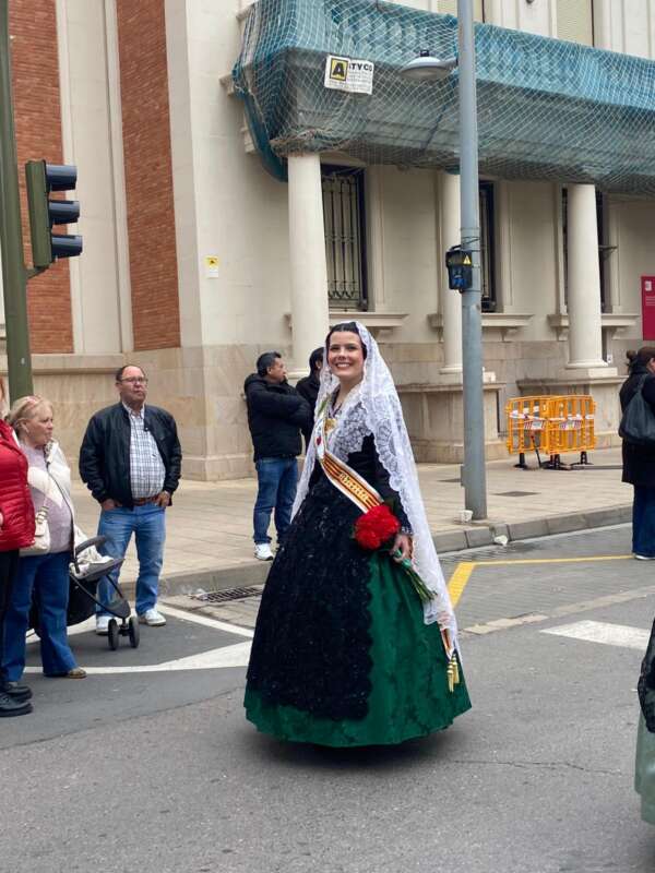 Castellón honra a la Mare de Déu de Lledó con la tradicional ofrenda de flores