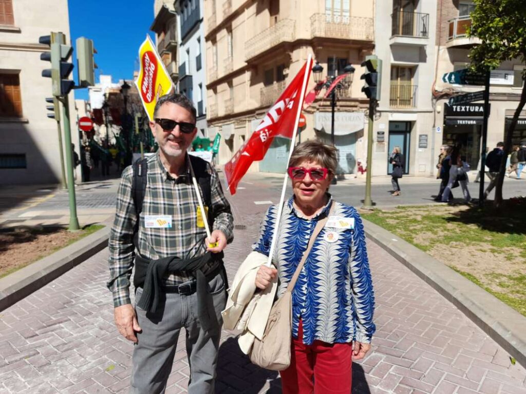 Manifestación de educación en Castellón 31 marzo 2026