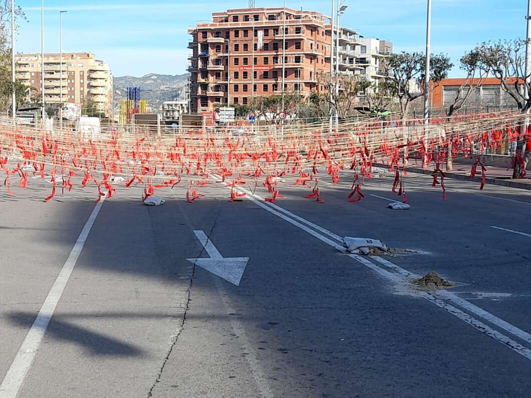 Preparativos de la Mascletá de Pirotecnia Alto Palancia 120326