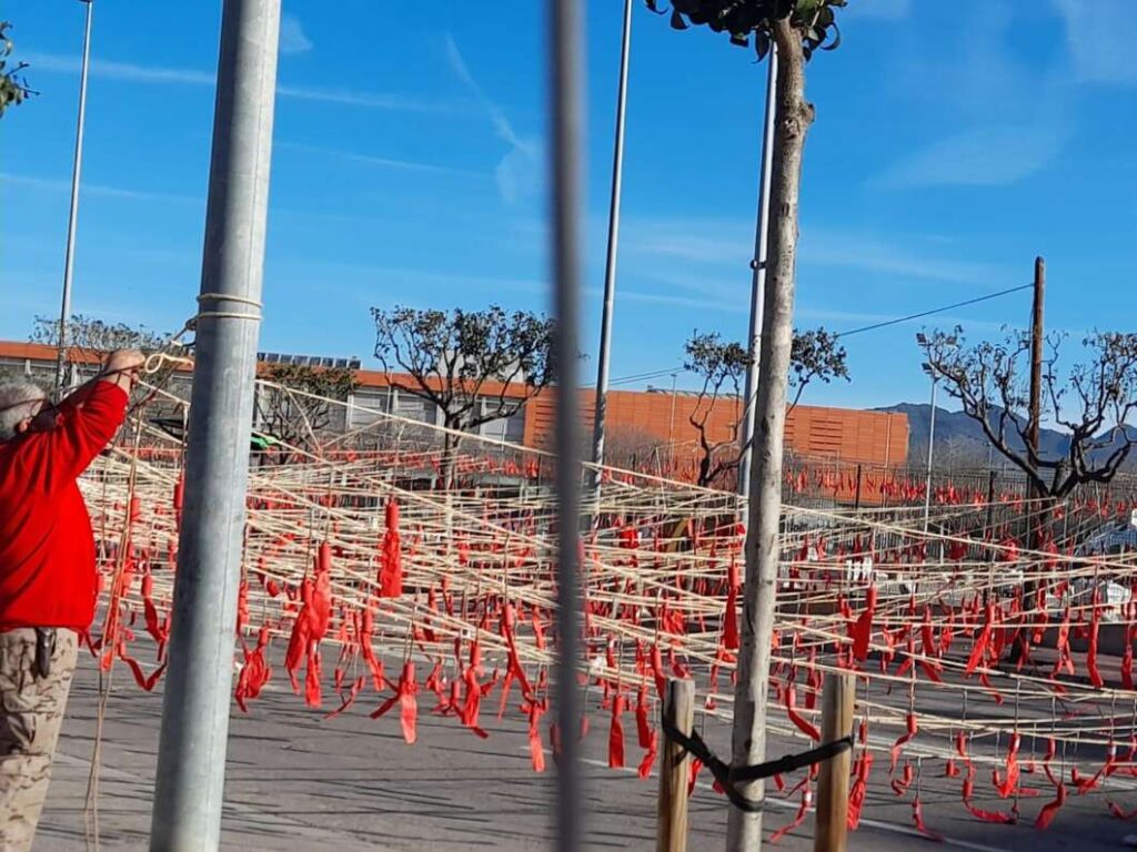 MAgdalena 2026. Preparativos de la Mascletá de Pirotecnia Alto Palancia 120326