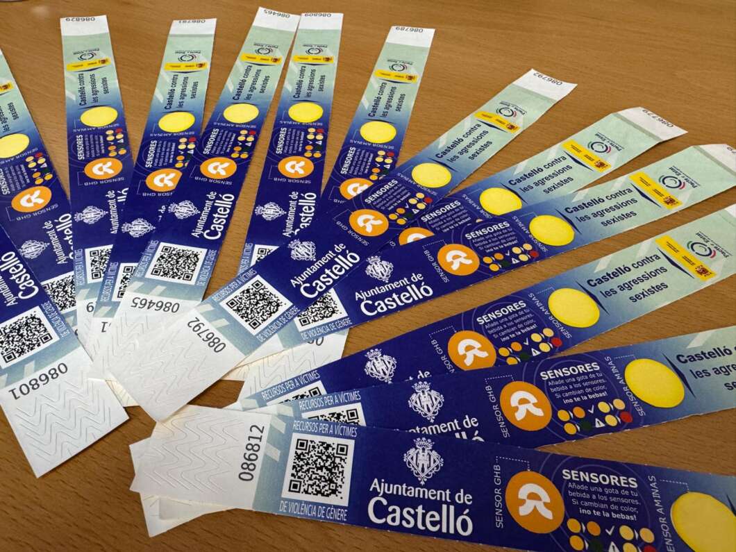 Pulseras para la detección de droga