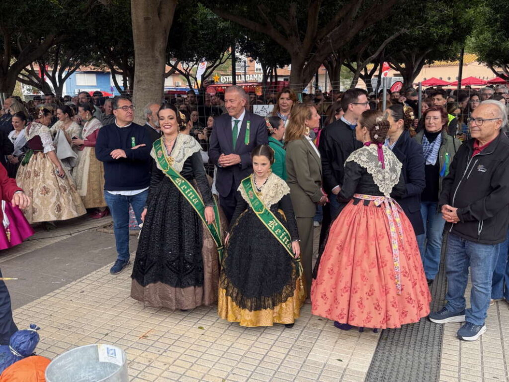 Reinas. Mascletà Tamarit Magdalena 2026