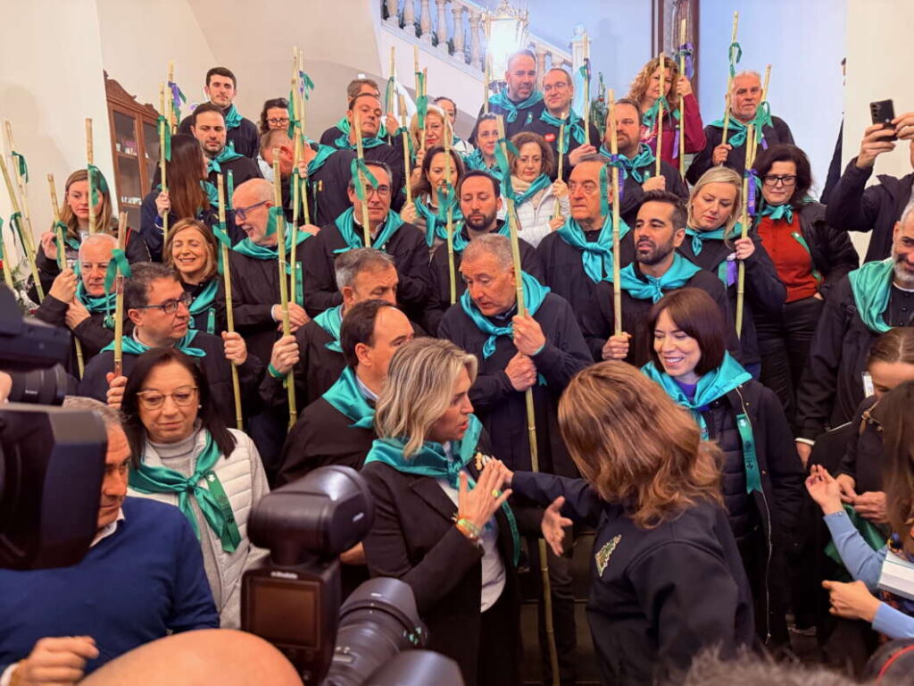 Salida de la Romeria de les Canyes 2026