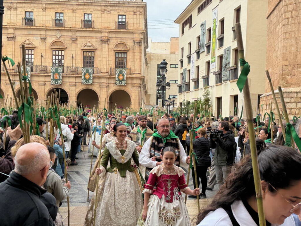 Salida de la romeria de les Canyes Magdalena 2026