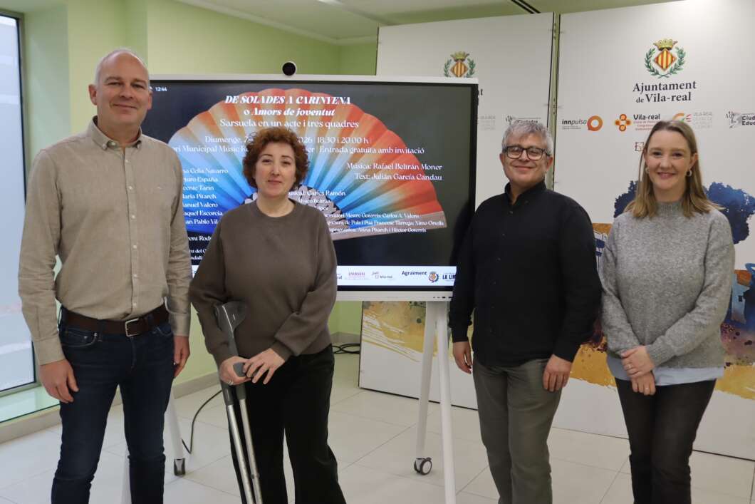 Vila-real estrena la sarsuela ‘De Solades a Carinyena’ amb més de 70 artistes en escena a l’Auditori Beltrán Moner