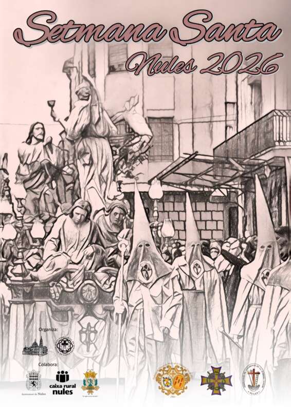 Nules mostra el cartell oficial de la Setmana Santa 2026