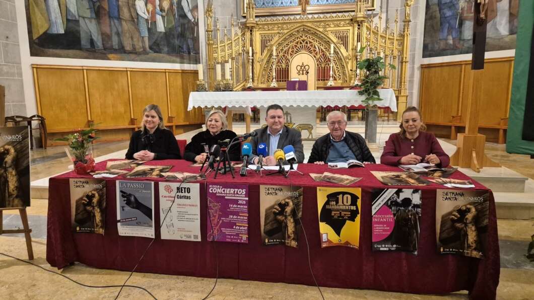 Vinaròs presenta la programació de la Setmana Santa 2026 amb música sacra, actes culturals i quinze confraries
