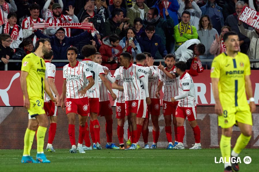 Villarreal Cf, derrota, Girona CF, Montilivi