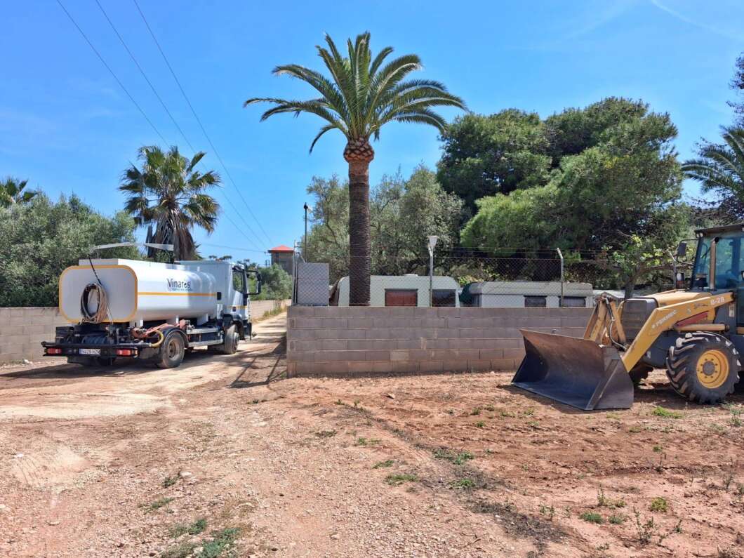 Vinaros, actuacion camino cal puntal AB