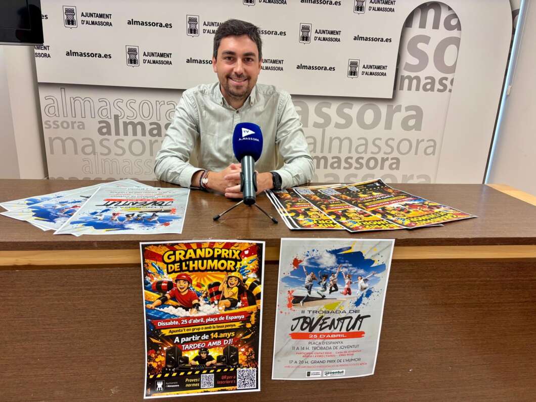 Almassora impulsa la II Trobada de Joventut amb tallers i el Gran Premi de l'Humor