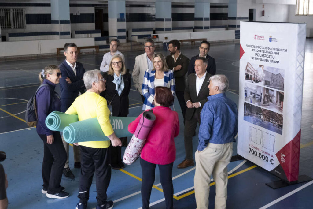 Llum verda a la reforma del poliesportiu de Sant Blai a Burriana