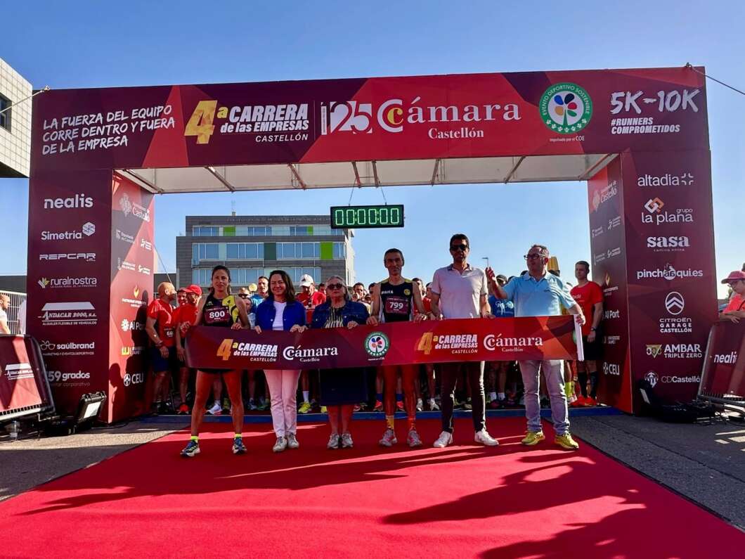 Castellón bate récord con más de 3.500 participantes en la Carrera de las Empresas