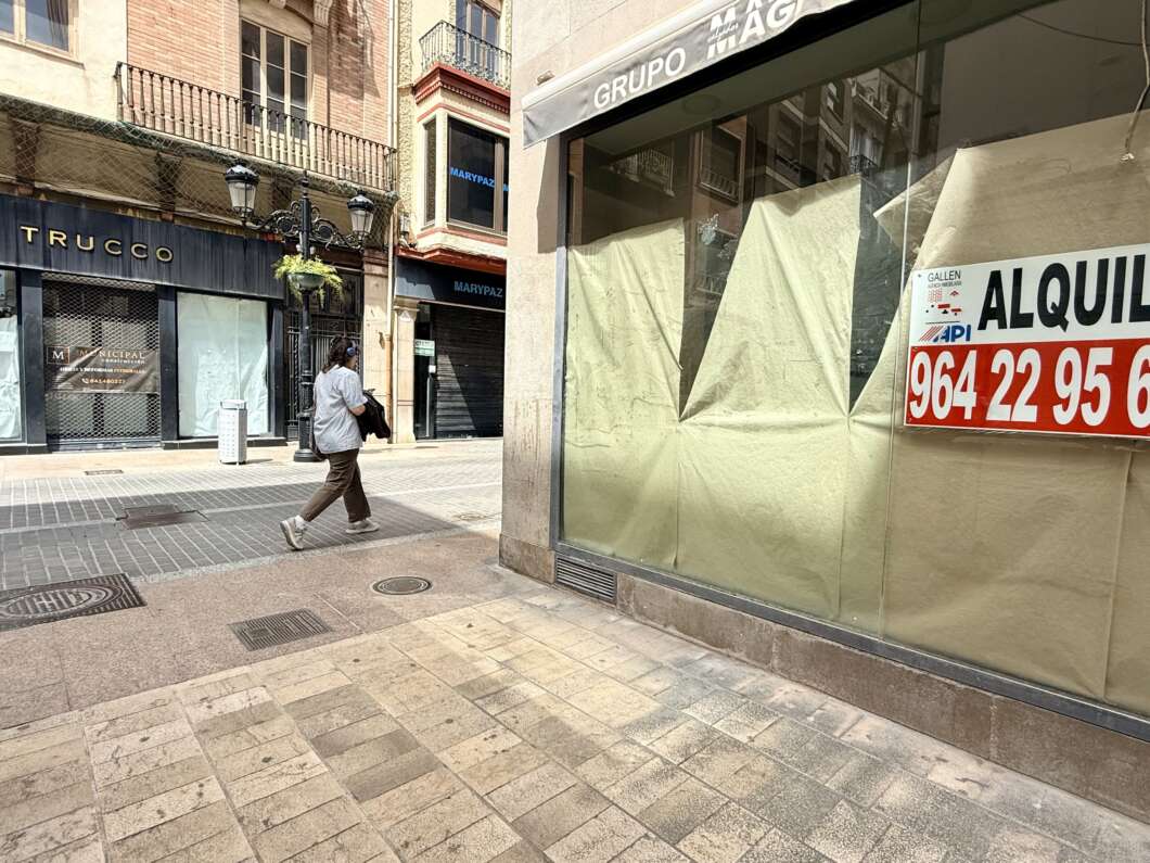 El PSPV reclama un pla urgent per salvar el comerç local a Castelló