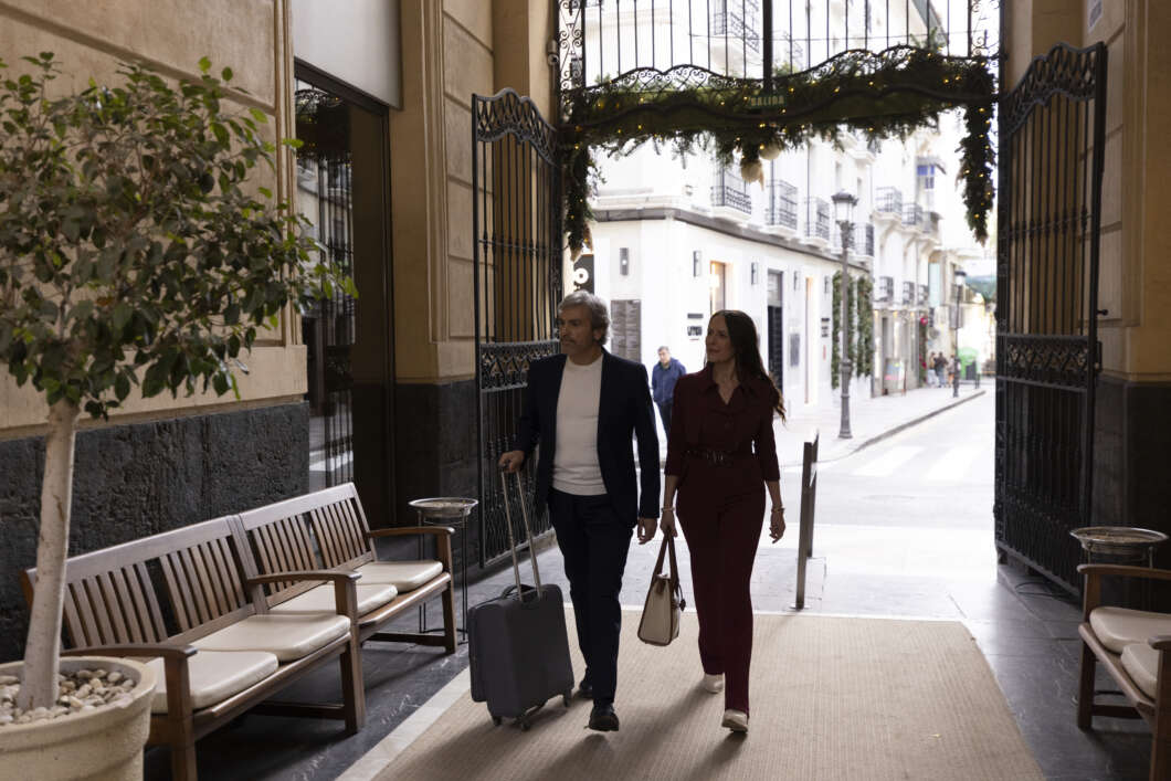 Pareja de turistas