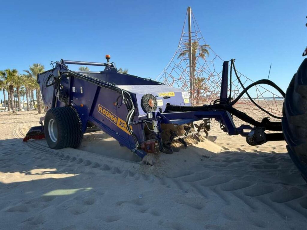 Burriana prepara les seues platges per a Setmana Santa i amplia la vigilància estival