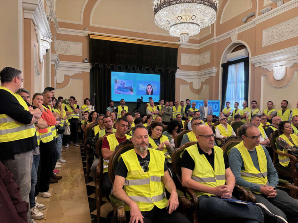 protesta policía local y Amus castellón