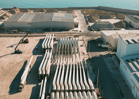 Portcastello, parque, eolica marina