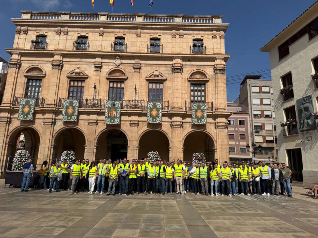 protesta policía local y Amus castellón
