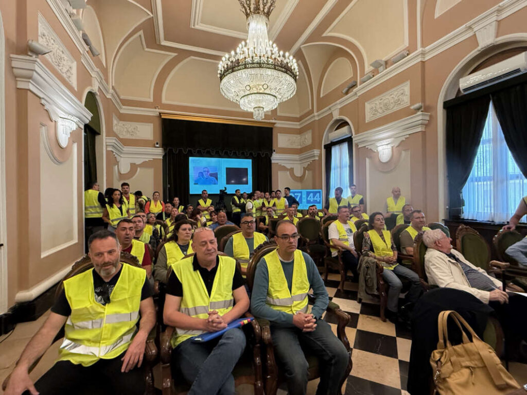 protesta policía local y Amus castellón
