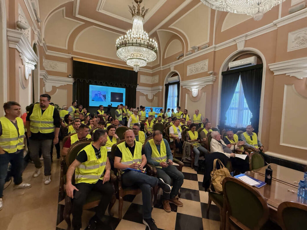 protesta policía local y Amus castellón