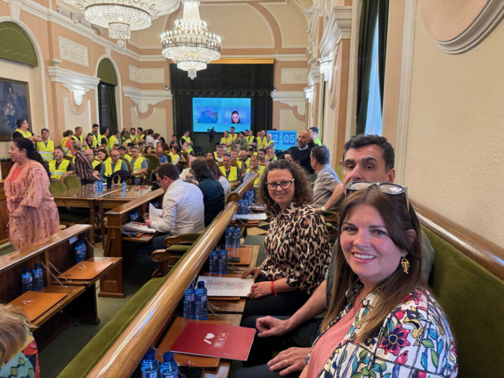 PSOE. protesta policía local y Amus castellón