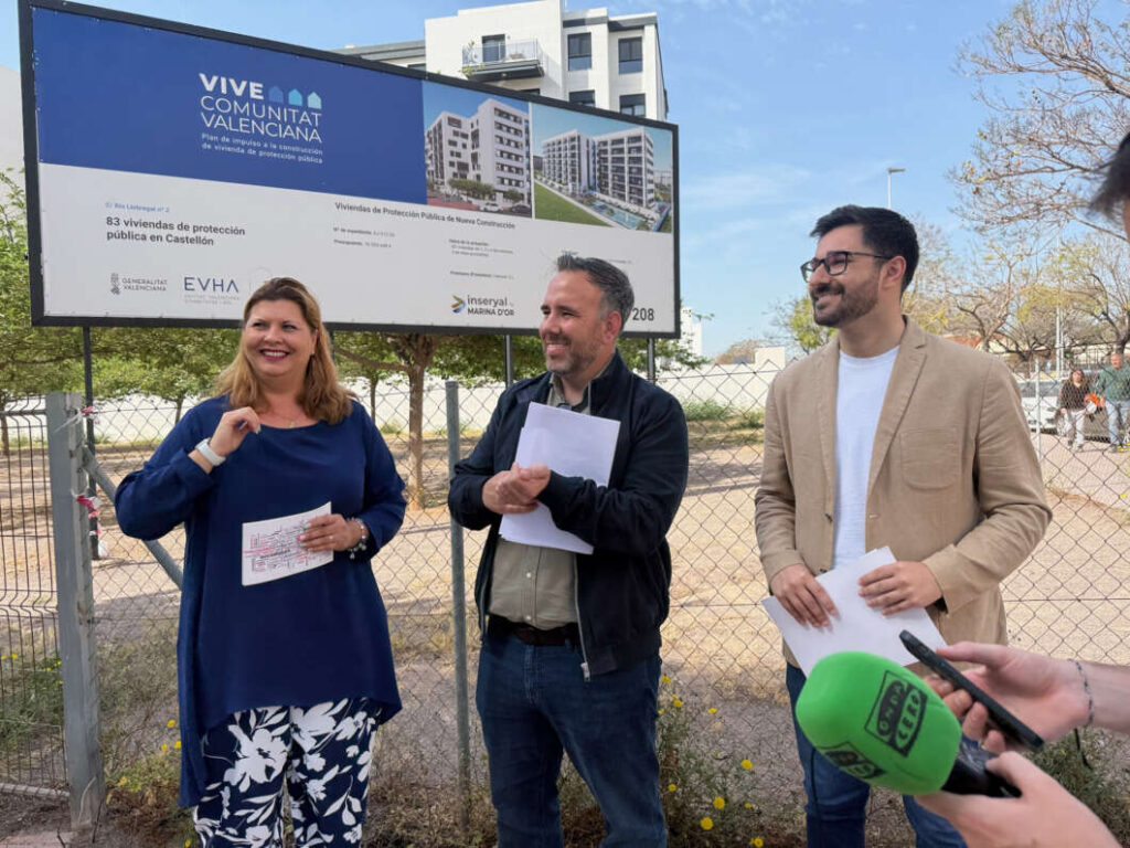 PSOE denuncia el despropósito de las viviendas de VPO de Censal en Castellón 220426