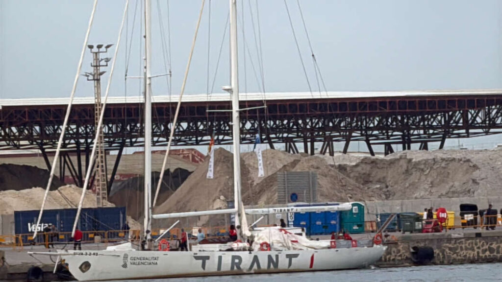 Tirant. Escala a Castelló 2026. Llegada de barcos 090426