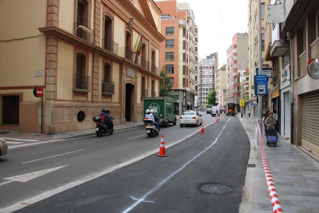 Obras pasarela TRAM 2026