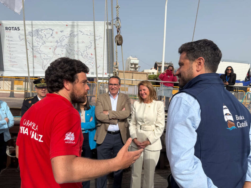 Visita a la vera Cruz portuguesa Escala a Castelló 100426