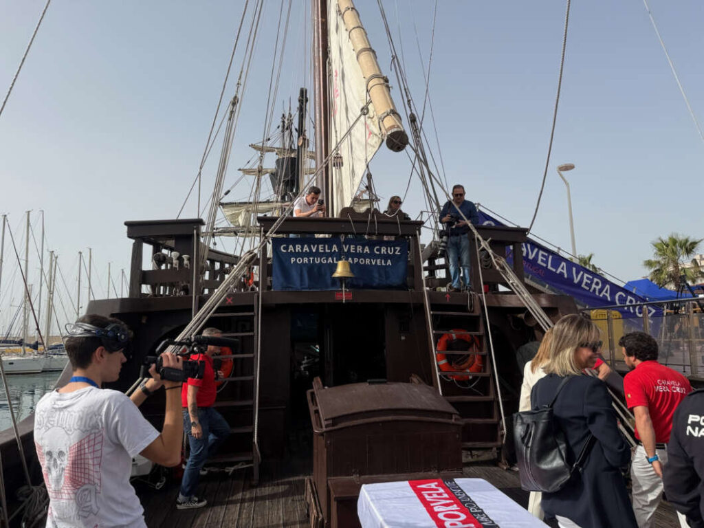 Carabela vera Cruz escala a Castelló 100426