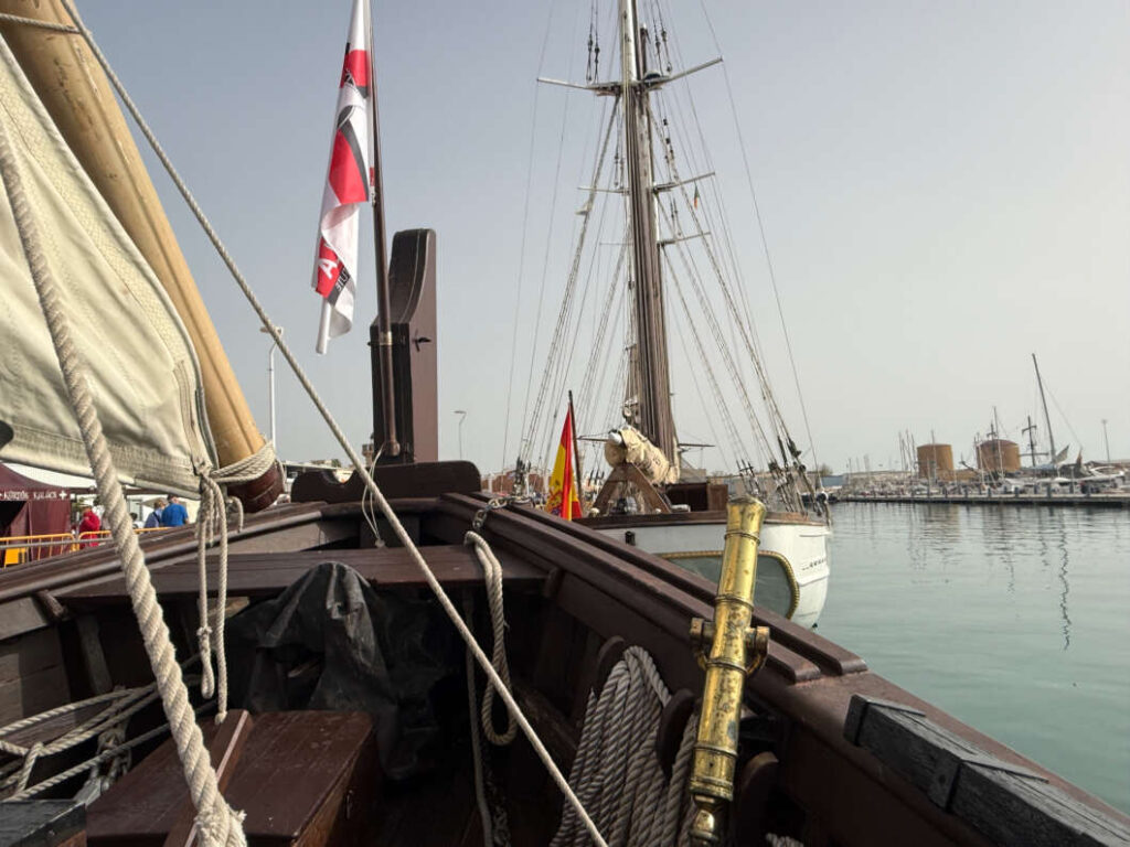 Carabela vera Cruz escala a Castelló 100426