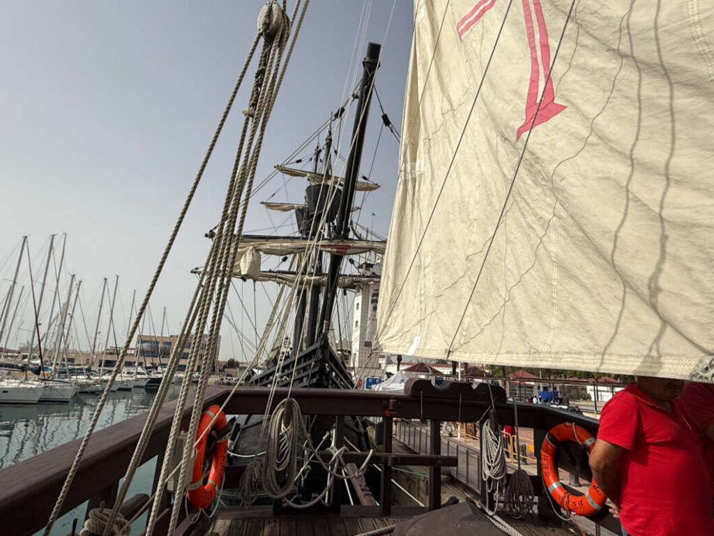 Carabela vera Cruz escala a Castelló 100426