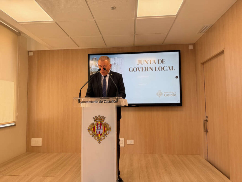 vicent Sales, portavoz equipo de gobierno Castellón 2026