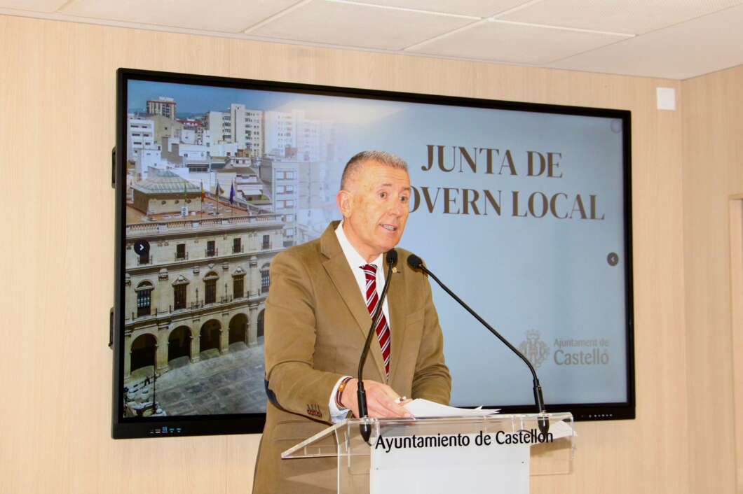 Vicente Sales, portavoz del equipo de gobierno, Castellón 2026