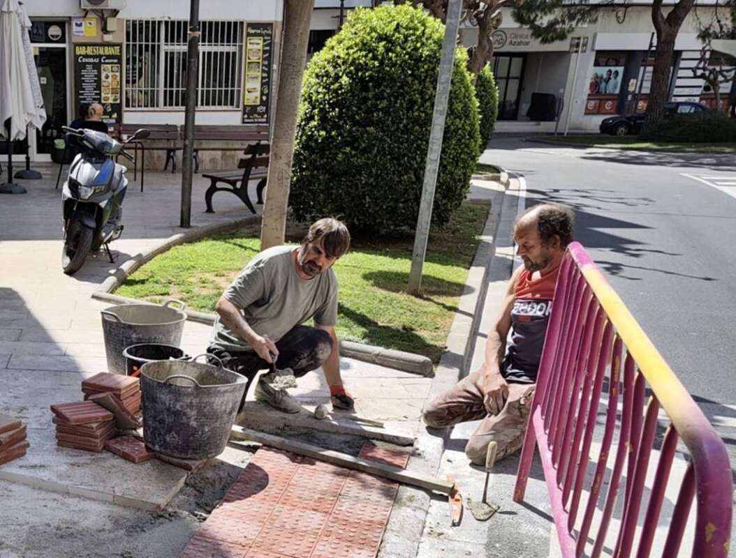 vinaros, trabajos accesibilidad viales