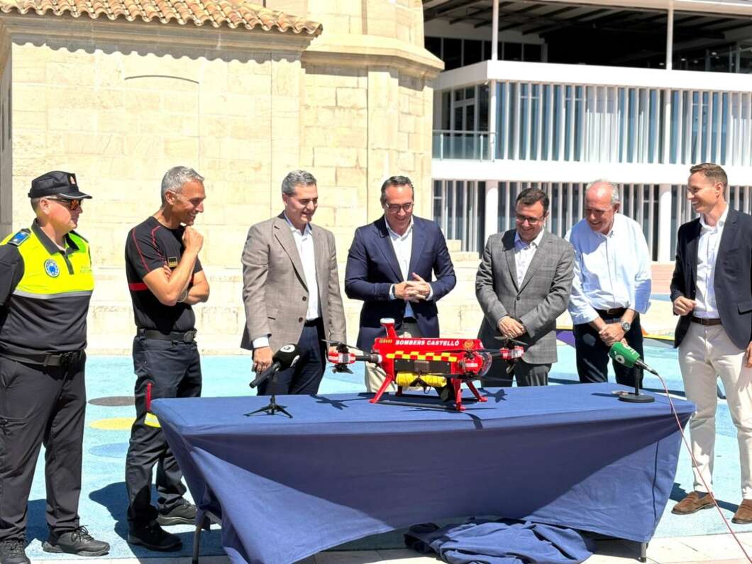 Portcastello, ayuntamiento, dron salvamento