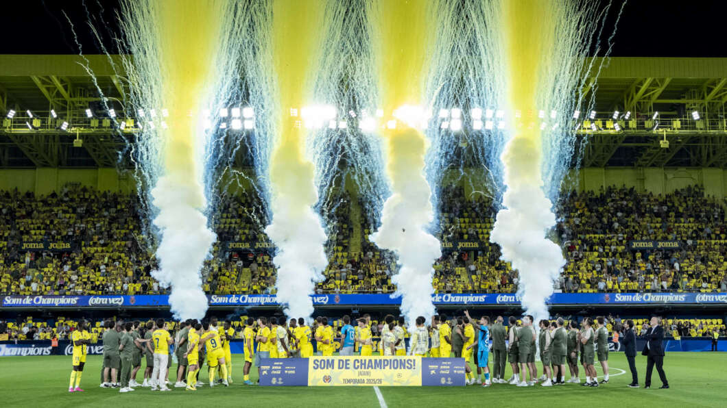 Villarreal CF, Celebracio, champions, tercer puesto