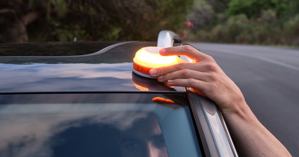 baliza, coches emergencias