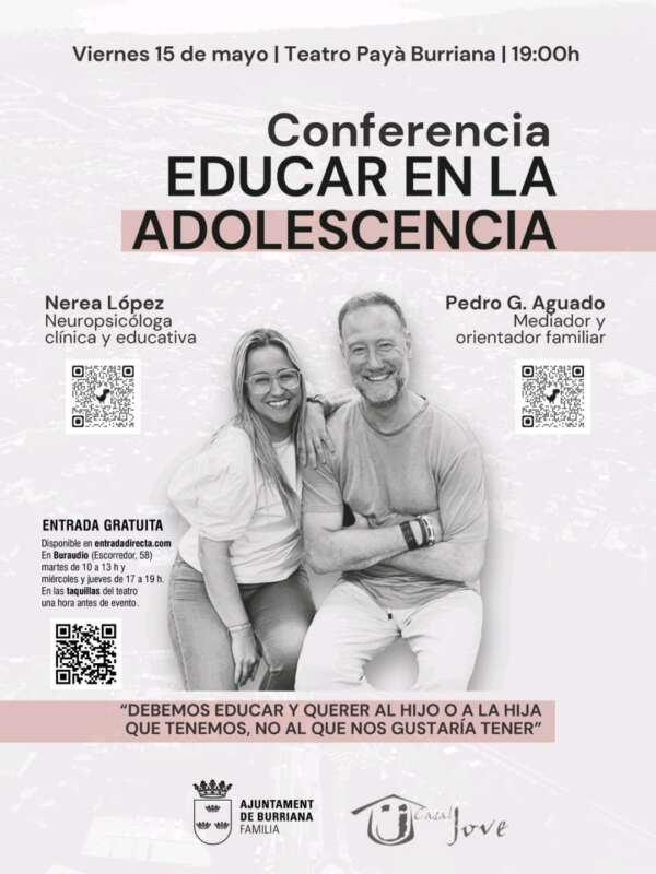 Burriana reuneix experts en adolescència per a la jornada del Dia de la Família