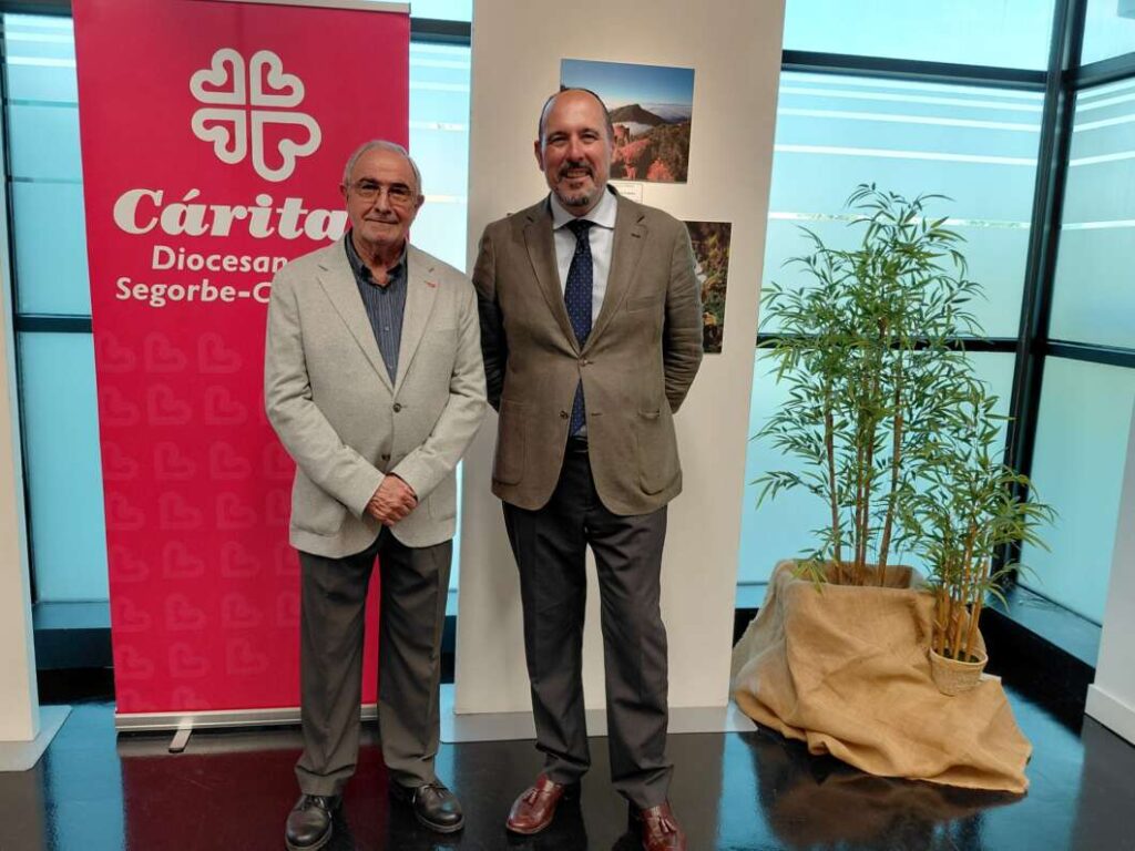 Las imágenes solidarias de Cáritas ya se exhiben en Castellón