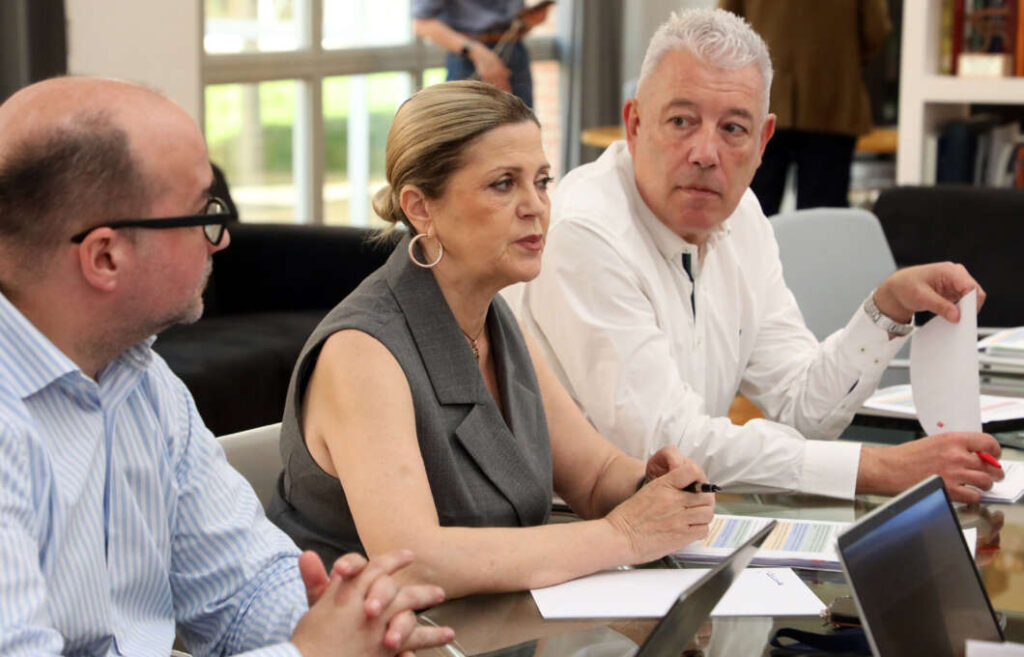 Reunión en Conselleria de Educación por la huelga
