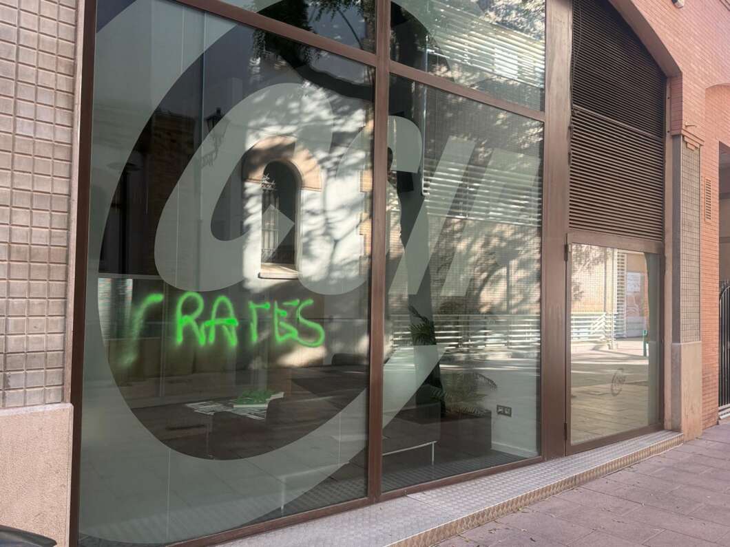 Castelló vandalismo en sede CSIF