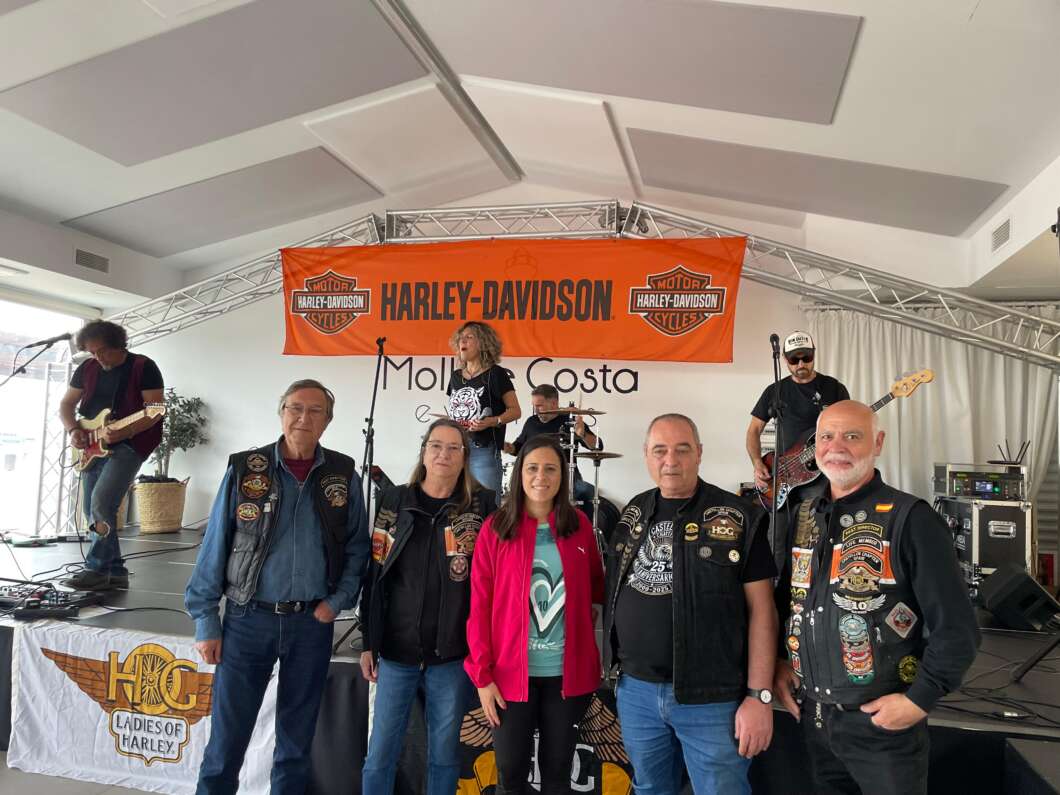 El Grao reúne a más de 1.000 motoristas en el XXVI aniversario del Castellón Chapter
