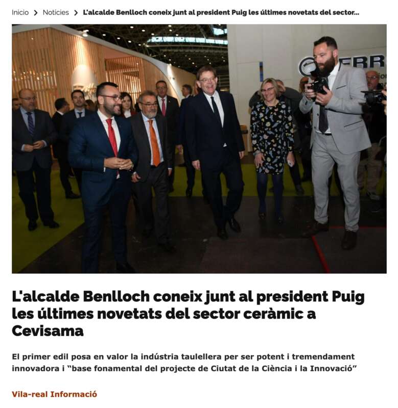 fortaleses de l'economia de Vila-real 2019. Vila-real Informació 2019